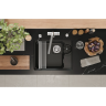 Кухонная мойка GRANULA KS-5505RU ЧЕРНЫЙ кварц 5505RU CHEPHYII