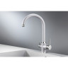 Смеситель GRANULA GR-2168 алюминиум 2168 ALYUMIHIYM